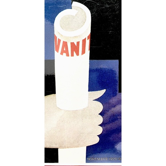Vanity Fair Poster 11” X 14” Nov 1929 The Condé Nast Publication Collectible - Picture 3 of 5